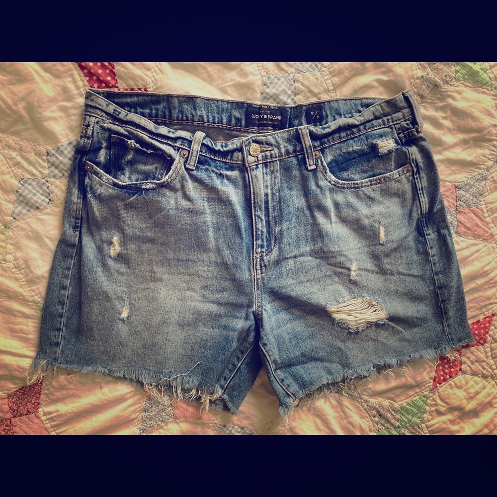 LUCKY brand distressed boyfriend shorts 12/31